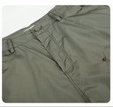 DAXUEN olive green wide-leg cargo pants