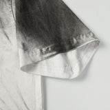 DAXUEN grey ombre tie-dye vintage graphic t-shirt