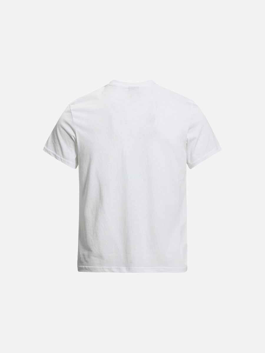 DAXUEN Ornate script and piano key graphic T-shirt