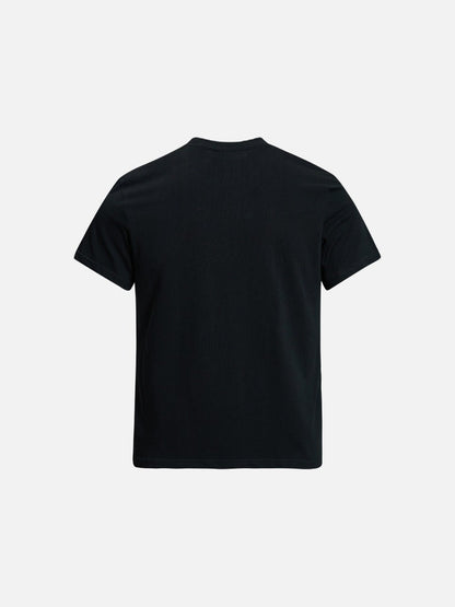 DAXUEN Ornate script and piano key graphic T-shirt