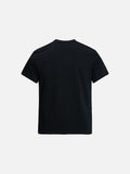 DAXUEN Ornate script and piano key graphic T-shirt