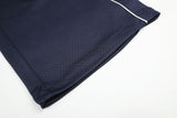 Ornate Script Black Wide-Leg Athletic Pants