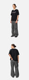 Glitchy Graphic Oversized T-Shirt
