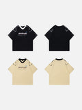Glitchy Graphic Oversized T-Shirt