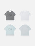 Blotchy Graphic Oversized T-Shirt
