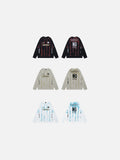 DAXUEN Vintage Striped Long Sleeve Kit Tee