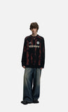DAXUEN Vintage Striped Long Sleeve Kit Tee