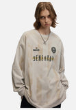 DAXUEN Vintage Striped Long Sleeve Kit Tee