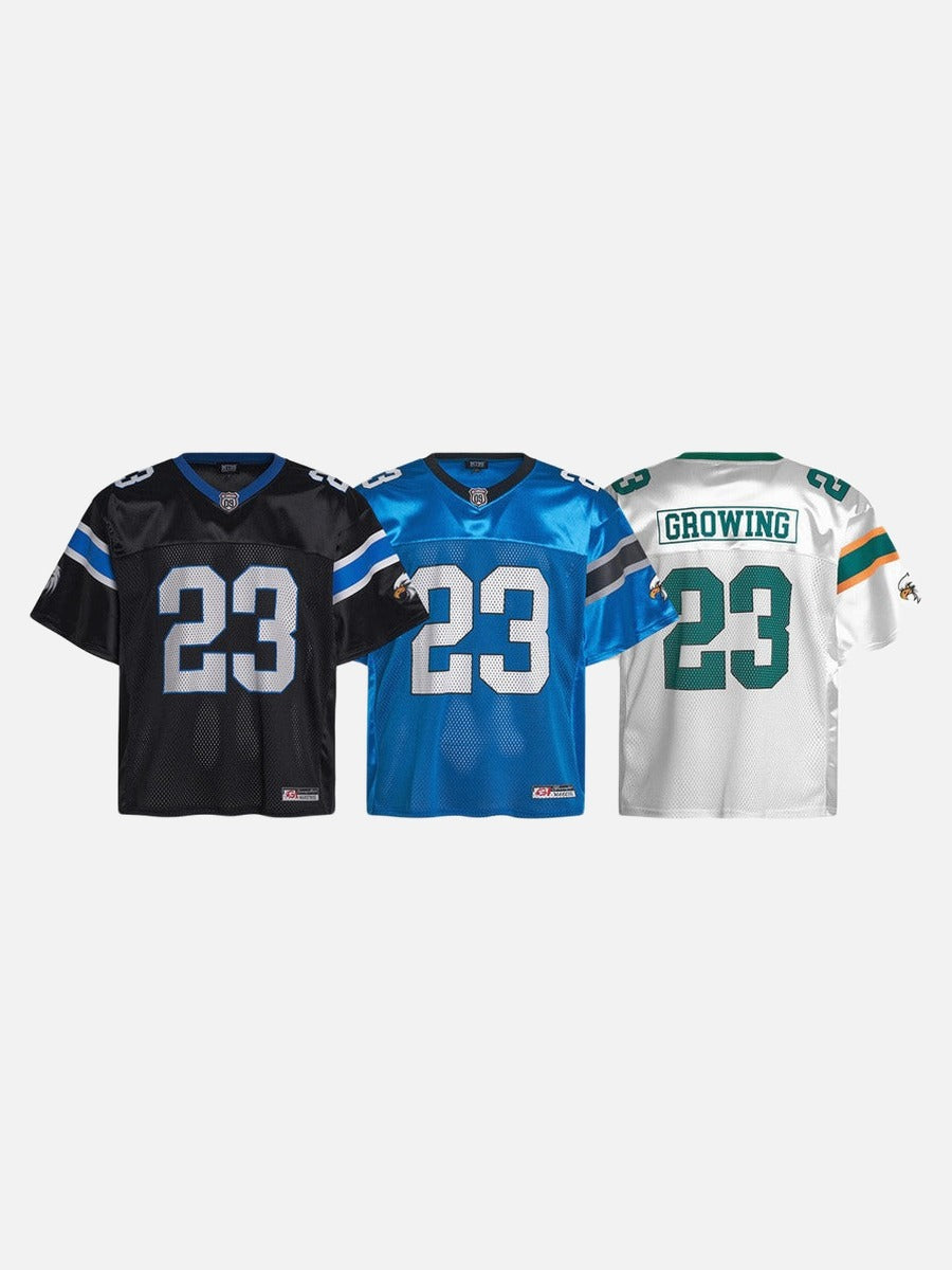 DAXUEN Oversized jersey t-shirt with graphic details
