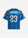 DAXUEN Oversized jersey t-shirt with graphic details