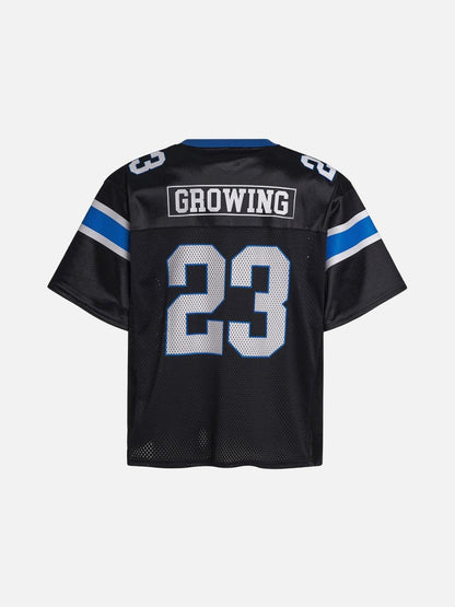 DAXUEN Oversized jersey t-shirt with graphic details