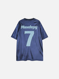 DAXUEN Oversized athletic t-shirt with mesh panels