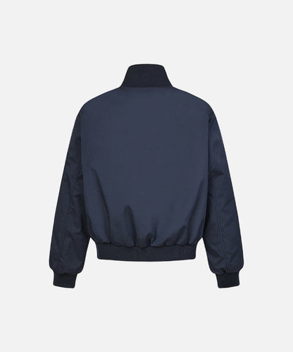 DAXUEN Oversized bomber jacket in black and navy
