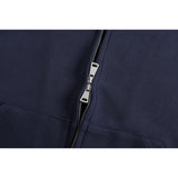 DAXUEN solid color oversized cropped fleece hoodie