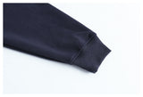 DAXUEN solid color oversized cropped fleece hoodie