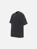 DAXUEN Oversized short-sleeved distressed crewneck T-shirt