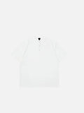 DAXUEN Oversized short-sleeved Henley t-shirt