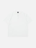 DAXUEN Oversized short-sleeved Henley t-shirt