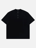 DAXUEN Oversized short-sleeved Henley t-shirt