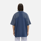 DAXUEN Oversized long sleeve t-shirt with graphics — model photo