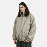 DAXUEN Padded bomber jacket in black and sage green colors