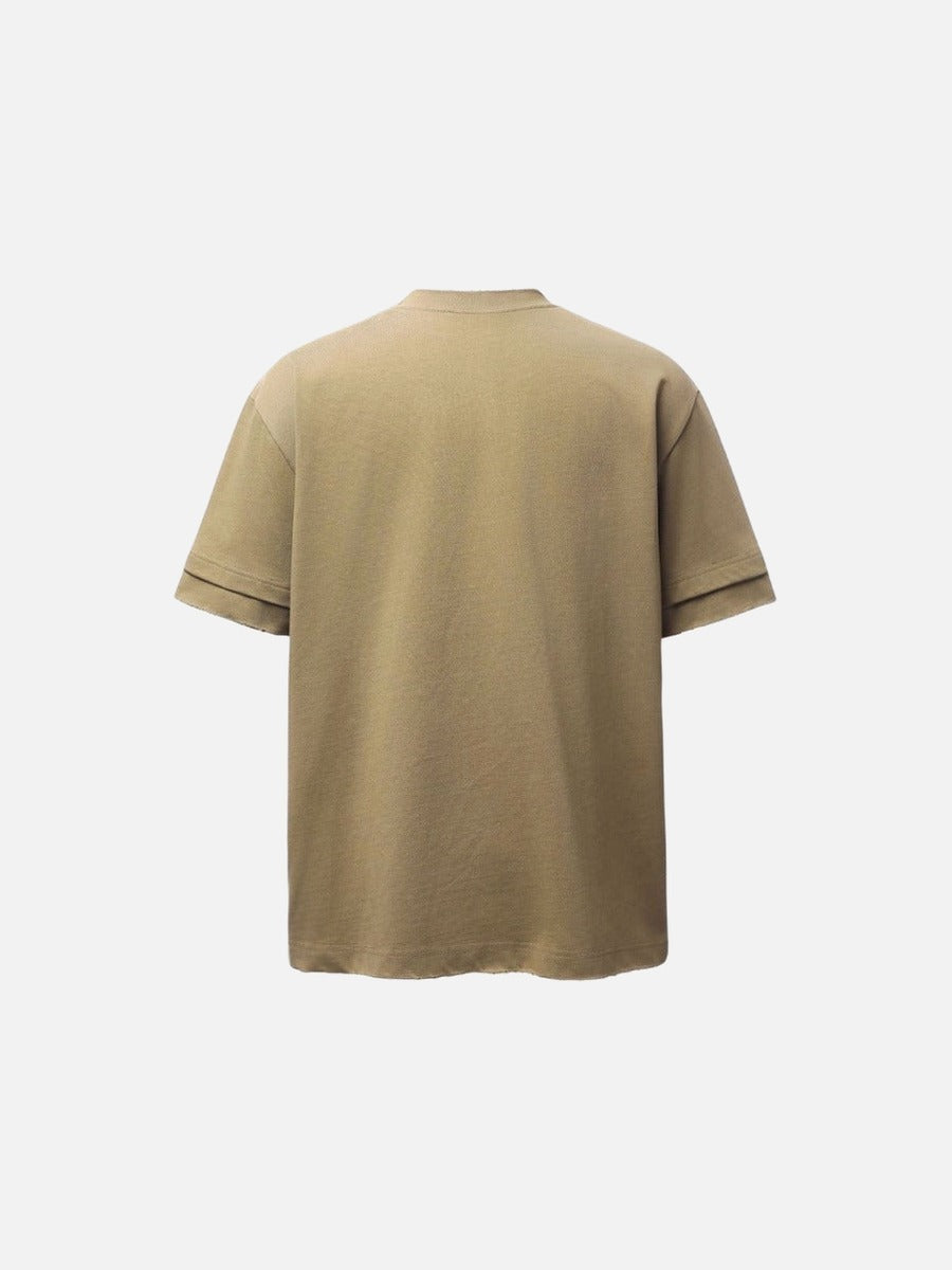 DAXUEN Oversized short-sleeved paint splash t-shirt