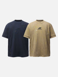 DAXUEN Oversized short-sleeved paint splash t-shirt