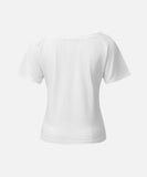 DAXUEN Women's short-sleeved patriotic graphic t-shirt