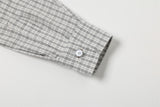 DAXUEN plaid pattern long-sleeve button-up shirt