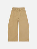 Baggy Khaki Wide-Leg Pants for Men