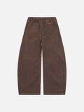 Baggy Khaki Wide-Leg Pants for Men