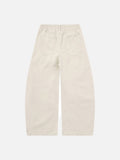 Baggy Khaki Wide-Leg Pants for Men