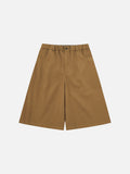 Chill Vibes Wide-Leg Cuffed Shorts