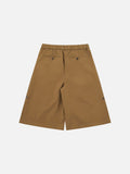 Chill Vibes Wide-Leg Cuffed Shorts