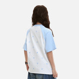 DAXUEN Relaxed fit short-sleeved t-shirt with cat graphic