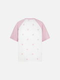 DAXUEN Relaxed fit short-sleeved t-shirt with cat graphic