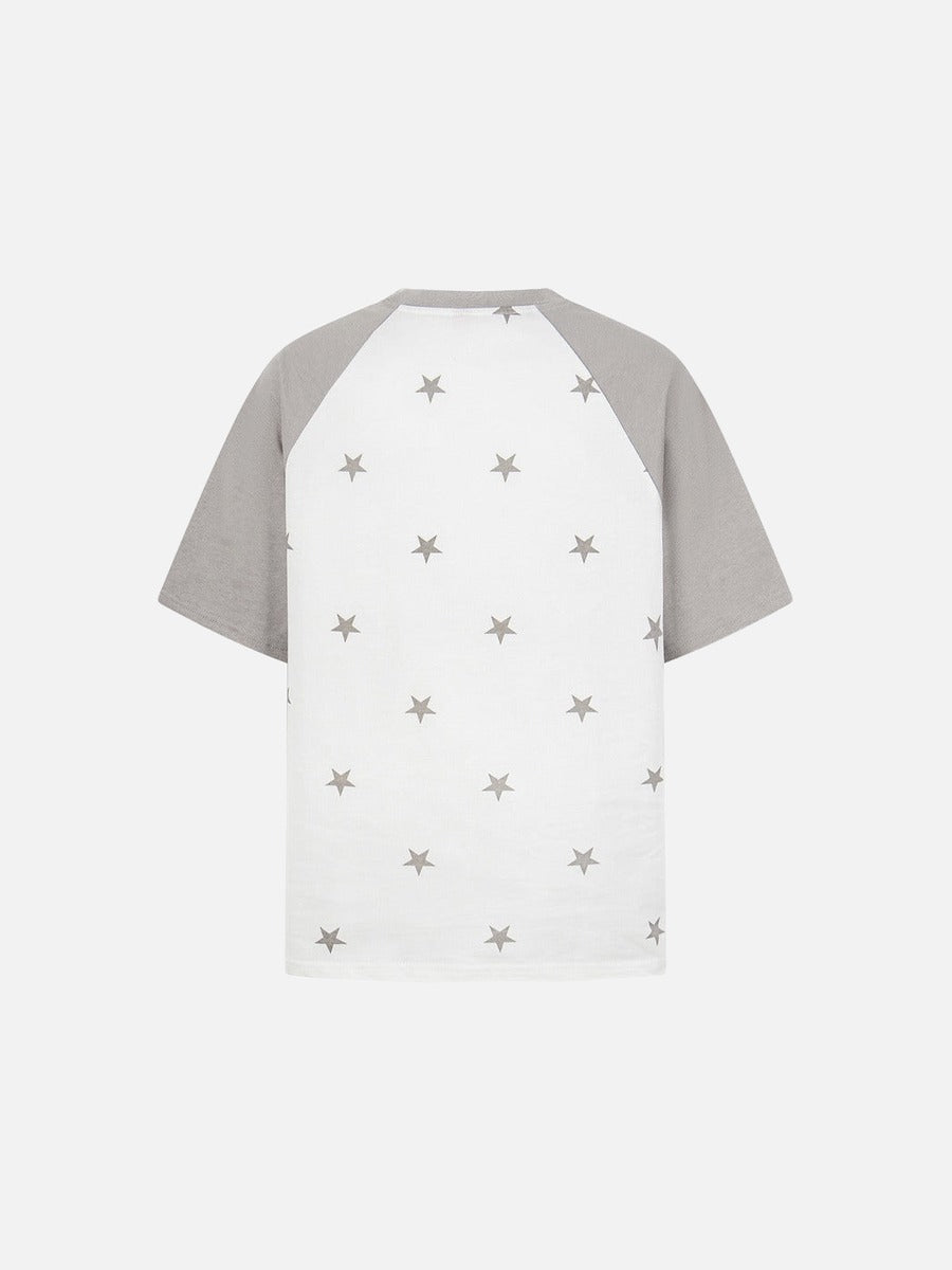 DAXUEN Relaxed fit short-sleeved t-shirt with cat graphic