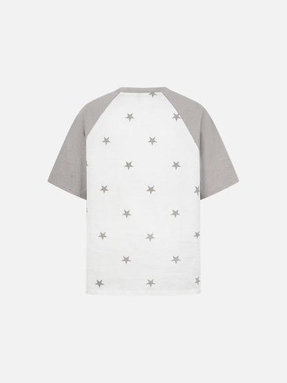 DAXUEN Relaxed fit short-sleeved t-shirt with cat graphic