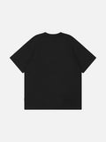 DAXUEN Playful cat graphic t-shirt