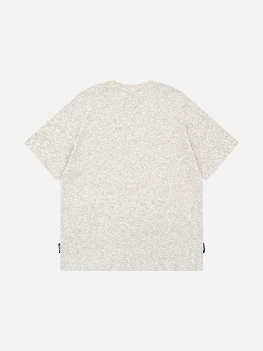 DAXUEN Playful cat graphic t-shirt