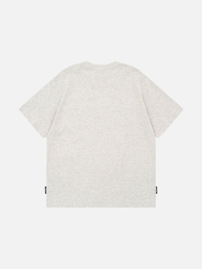 DAXUEN Playful cat graphic t-shirt