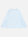 DAXUEN Long-sleeve t-shirt with crayon graphic