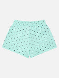 DAXUEN Polka dot casual shorts with drawstring waistband