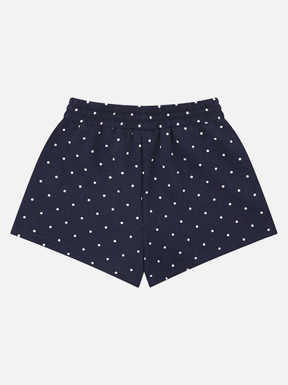 DAXUEN Polka dot casual shorts with drawstring waistband