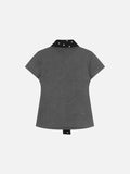 DAXUEN Polka dot question mark polo shirt
