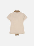 DAXUEN Polka dot question mark polo shirt