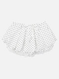 DAXUEN Women's polka dot ruffled lounge shorts