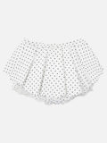 DAXUEN Women's polka dot ruffled lounge shorts