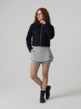 DAXUEN Polka dot skort with fitted shorts — model photo