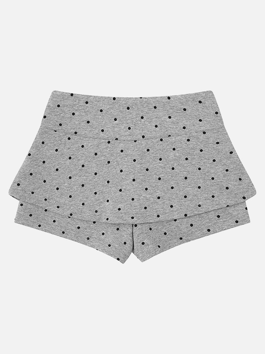 DAXUEN Polka dot skort with fitted shorts